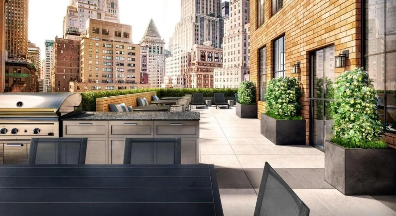 Fidi 1Br W Doorman Gym Nr Wall Street Nyc-1342 ニューヨーク 米国
