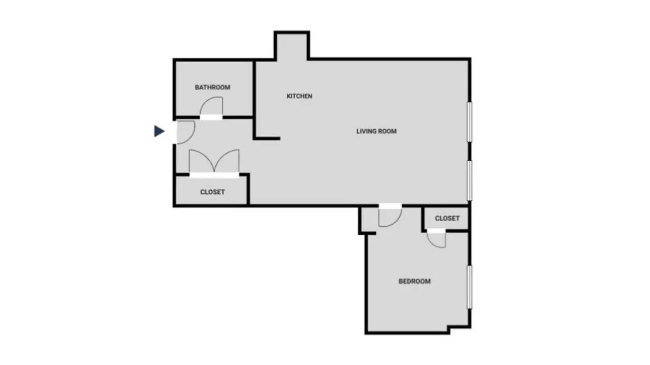 Fidi 1Br W Doorman Gym Nr Wall Street Nyc-1342 ニューヨーク アパート